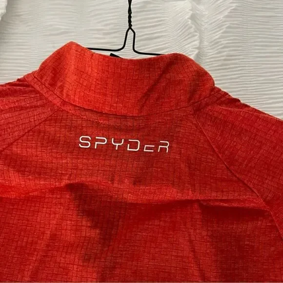 š Spyder Menās Mockneck RaglanāSleeveāPoloāsizeāSmall - Picture 12 of 14